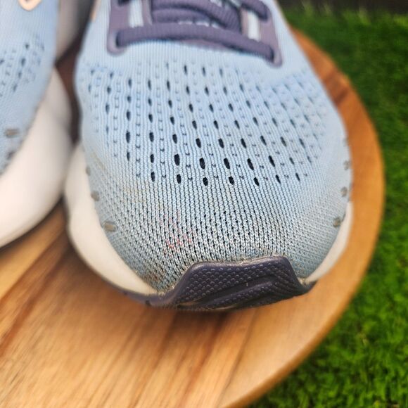 Brooks Glycerin 20 Shoes Womens Size 8.5 Blue White Athletic Running Sneakers - Picture 8 of 14